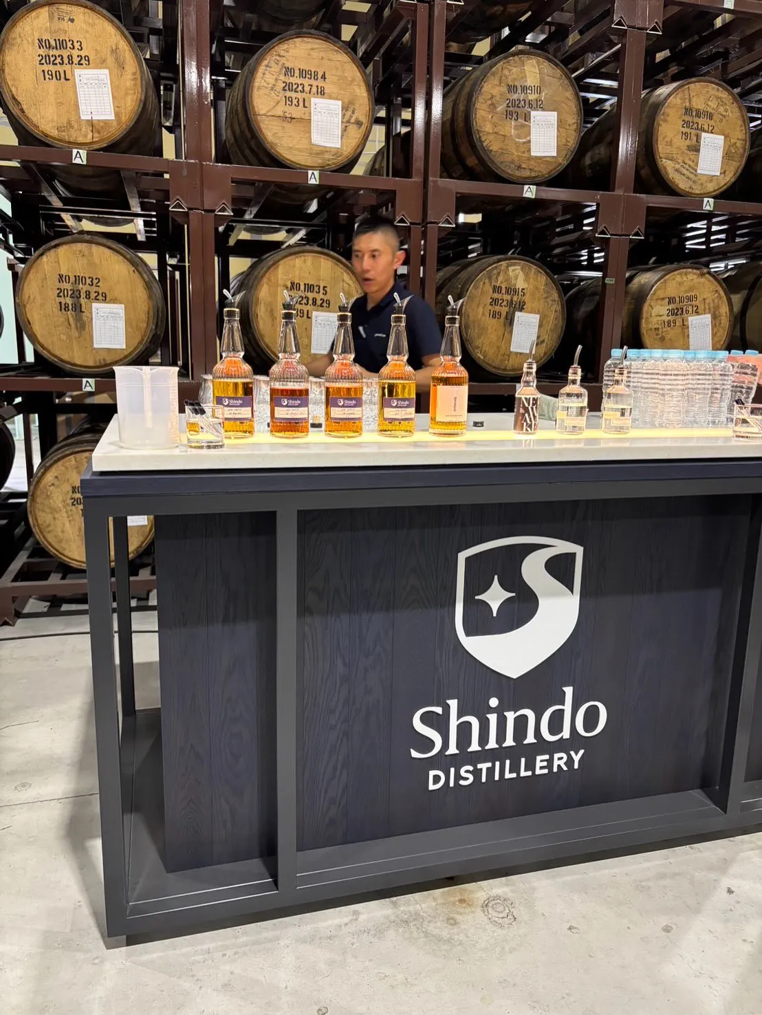 先日の新道蒸溜所。